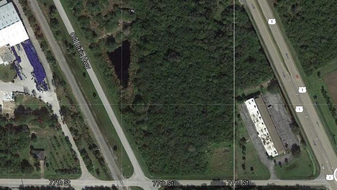 A 20-acre parcel north of 77th Street is being cleared for development in Wabasso January 2017.
