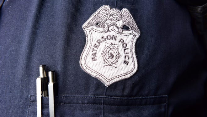 A Paterson police patch.