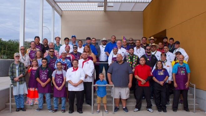 Men from around Las Cruces gathered for the 10th  Annual Men Who Cook event to benefit Mesilla Valley Hospice.
