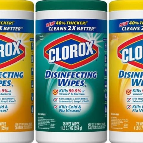 You can kill nasty germs with these disinfecting w