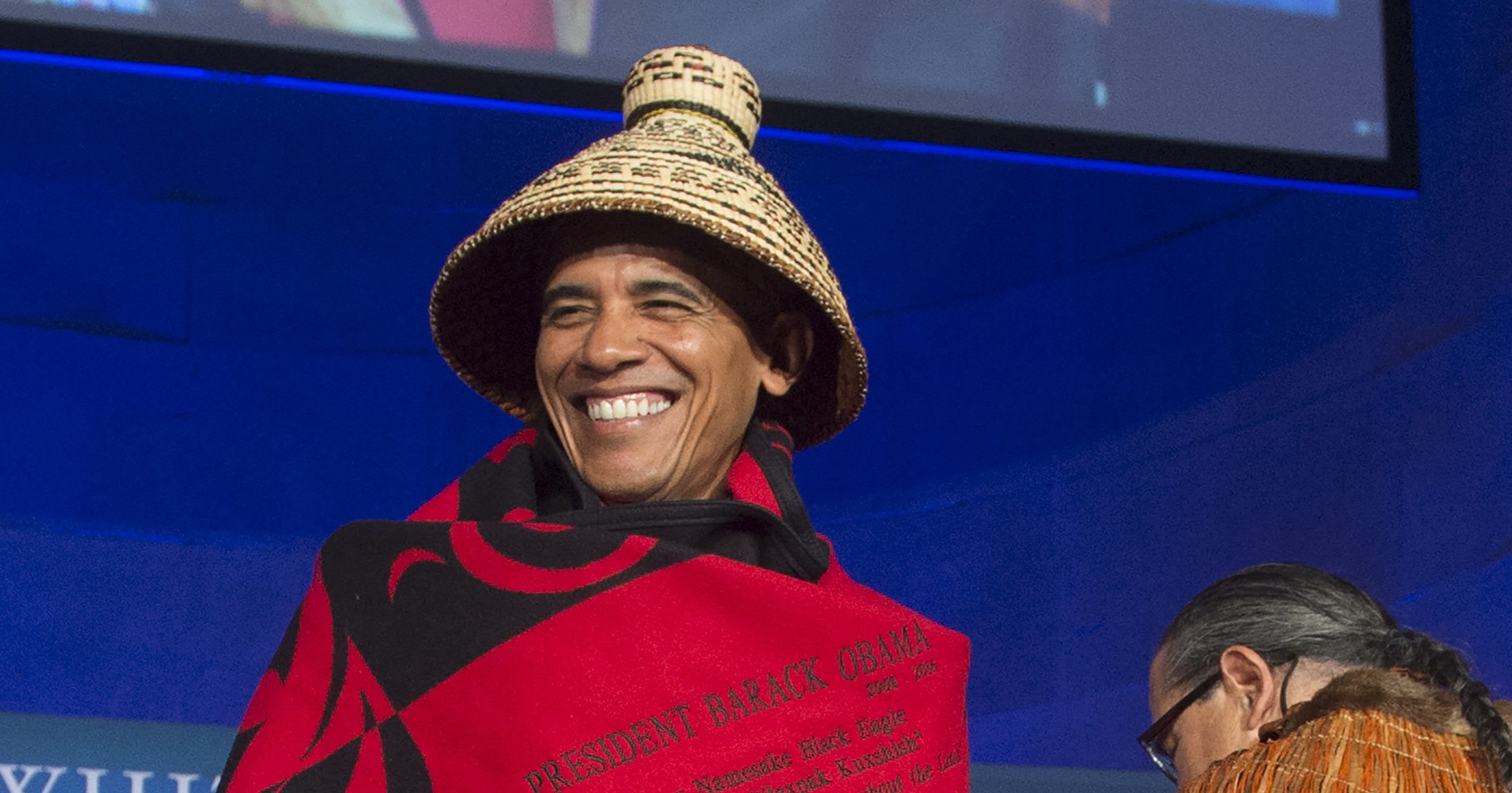 With Blanket Ceremony American Indians Give Obama A Warm Embrace 