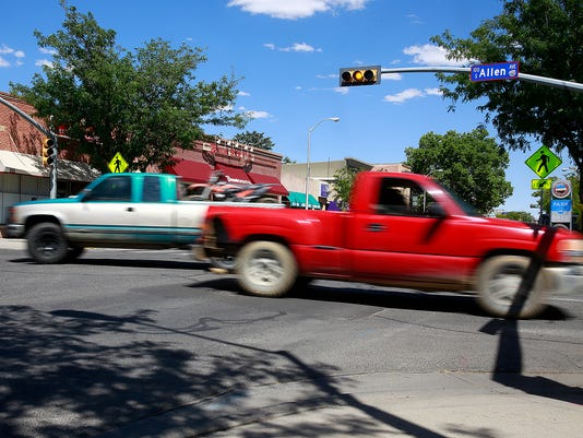 Flashing Truck Drivers Photos