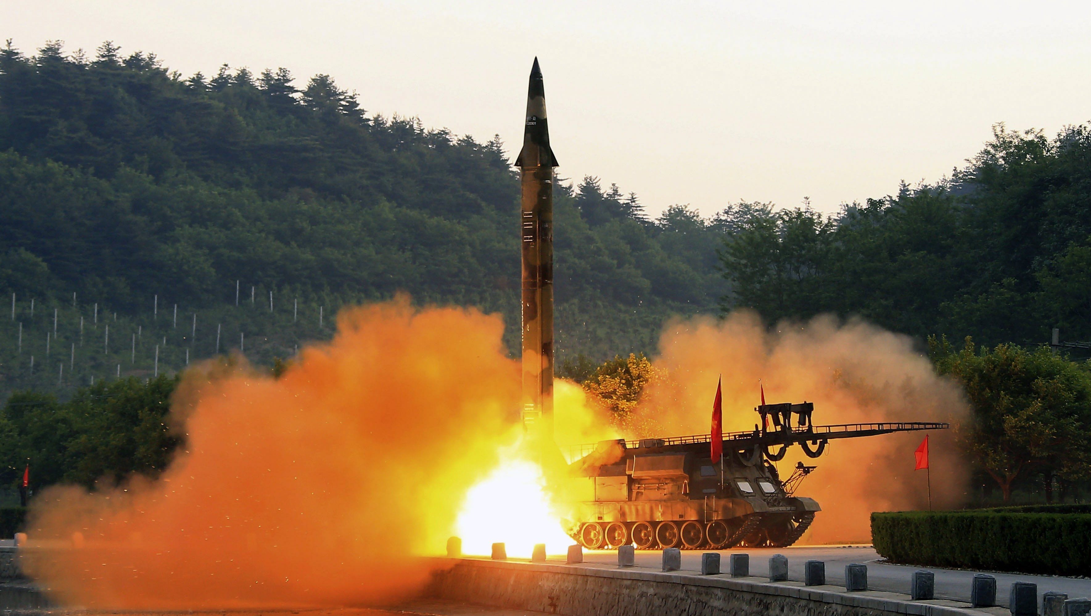 North Korea fires suspected cruise missiles after U.S. drills
