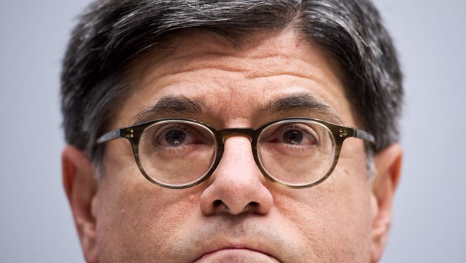 Secretary of the Treasury Jacob Lew.