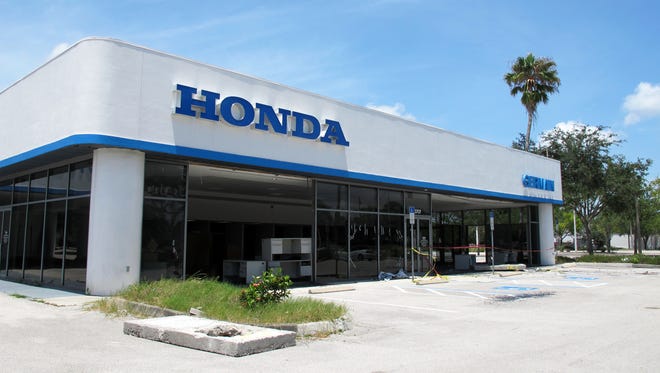 The former Germain Honda buildings on Davis Boulevard in East Naples will be demolished to make way for a future BMW dealership.