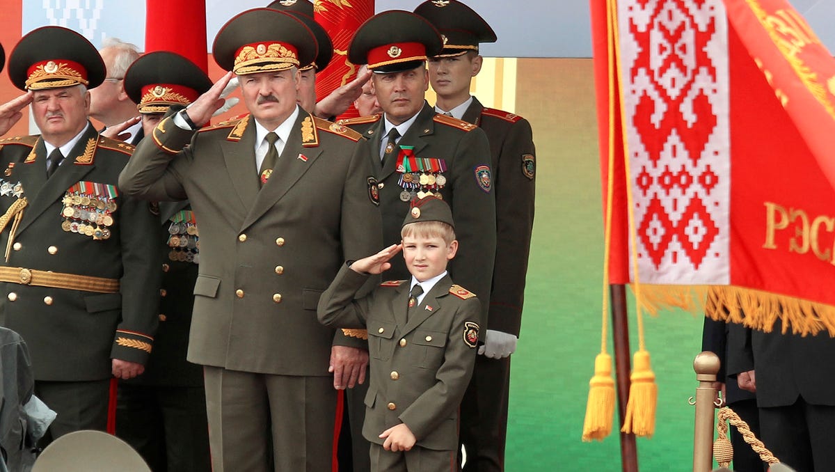 Europe's 'last dictator' Lukashenko has 'Mini Me' in young son