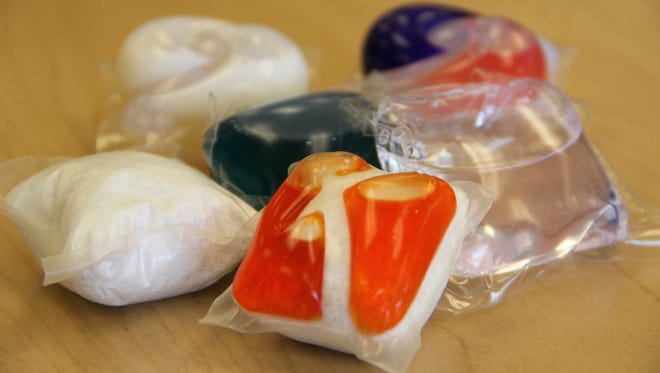 A new study shows more than 17,000 children were involved in incidents with laundry detergent pods from 2012 through 2013, an average of one child every hour.  The study by researchers at the Center for Injury Research and Policy at Nationwide Children`s Hospital found that children swallowed the highly concentrated chemicals in the pods or  sustained skin or eye injuries after the pods burst.