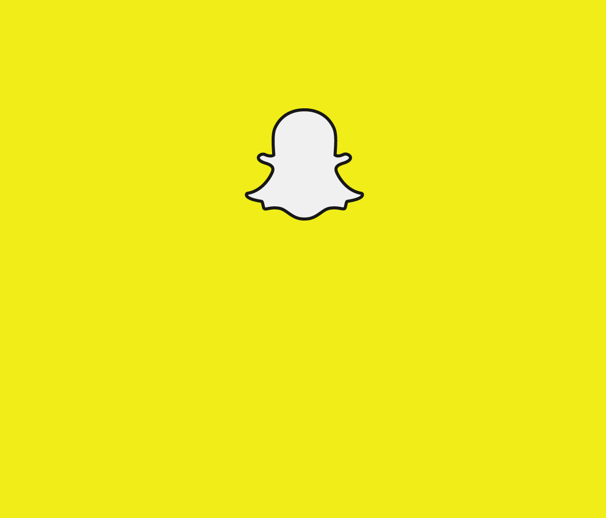 Snapchat home screen