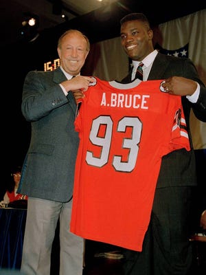 Montgomery native Aundray Bruce was the first overall pick in the 1988 NFL draft.