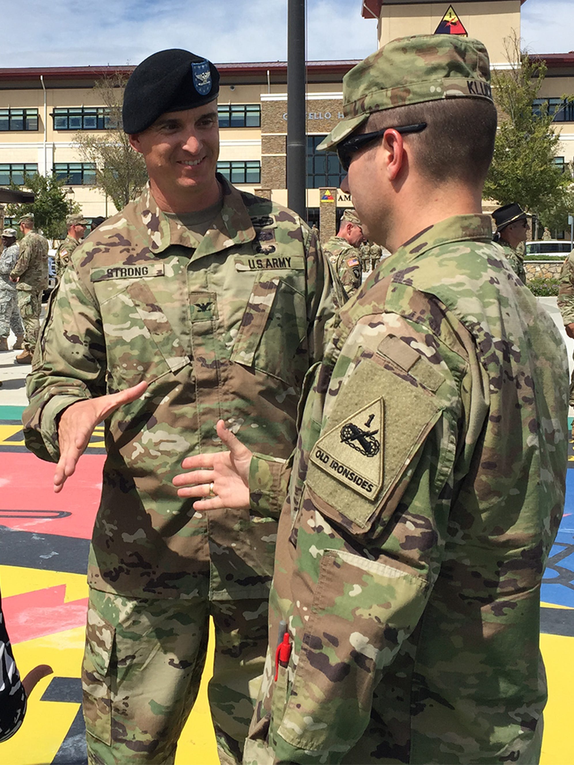 Col. Strong takes reins of 1st Brigade
