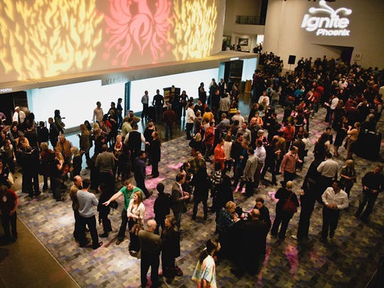 The Scottsdale Cultural Council seeks to cultivate younger audiences by partnering with groups like Ignite Phoenix, which hosted its event at the Scottsdale Center for the Performing Arts.