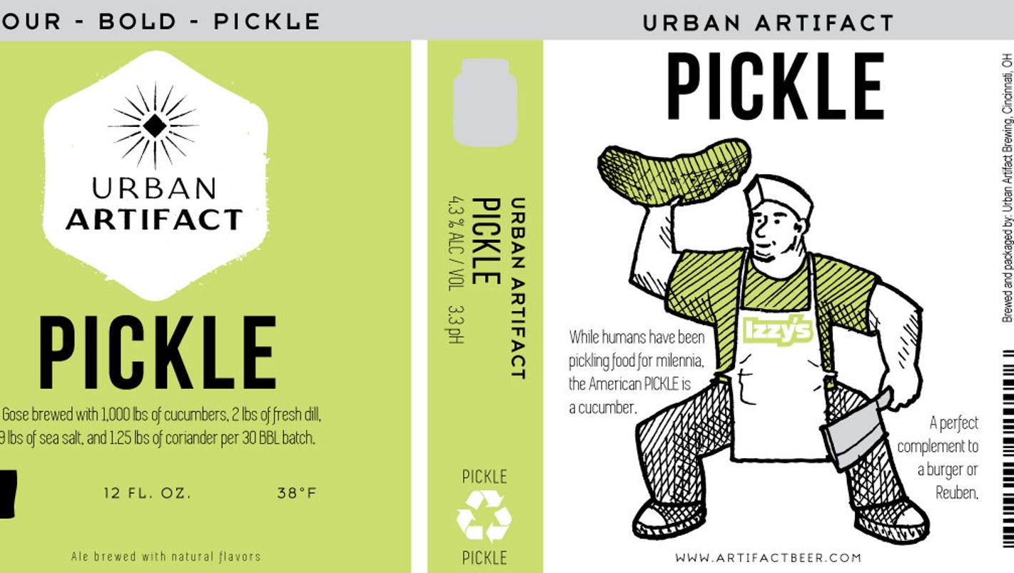 Izzy's and Urban Artifact partner to launch pickle beer in July