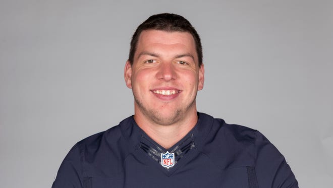 This is a 2017 photo of Tom Compton of the Chicago Bears NFL football team. This image reflects the Chicago Bears active roster as of Monday, June 12, 2017 when this image was taken.