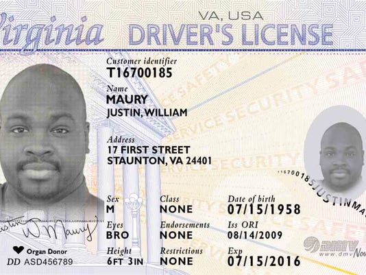 Virginia driver's license doesn't meet federal Real ID requirements