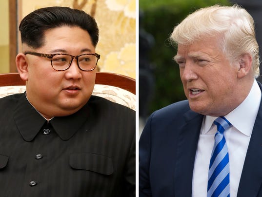 Kim Jong Un President Trump