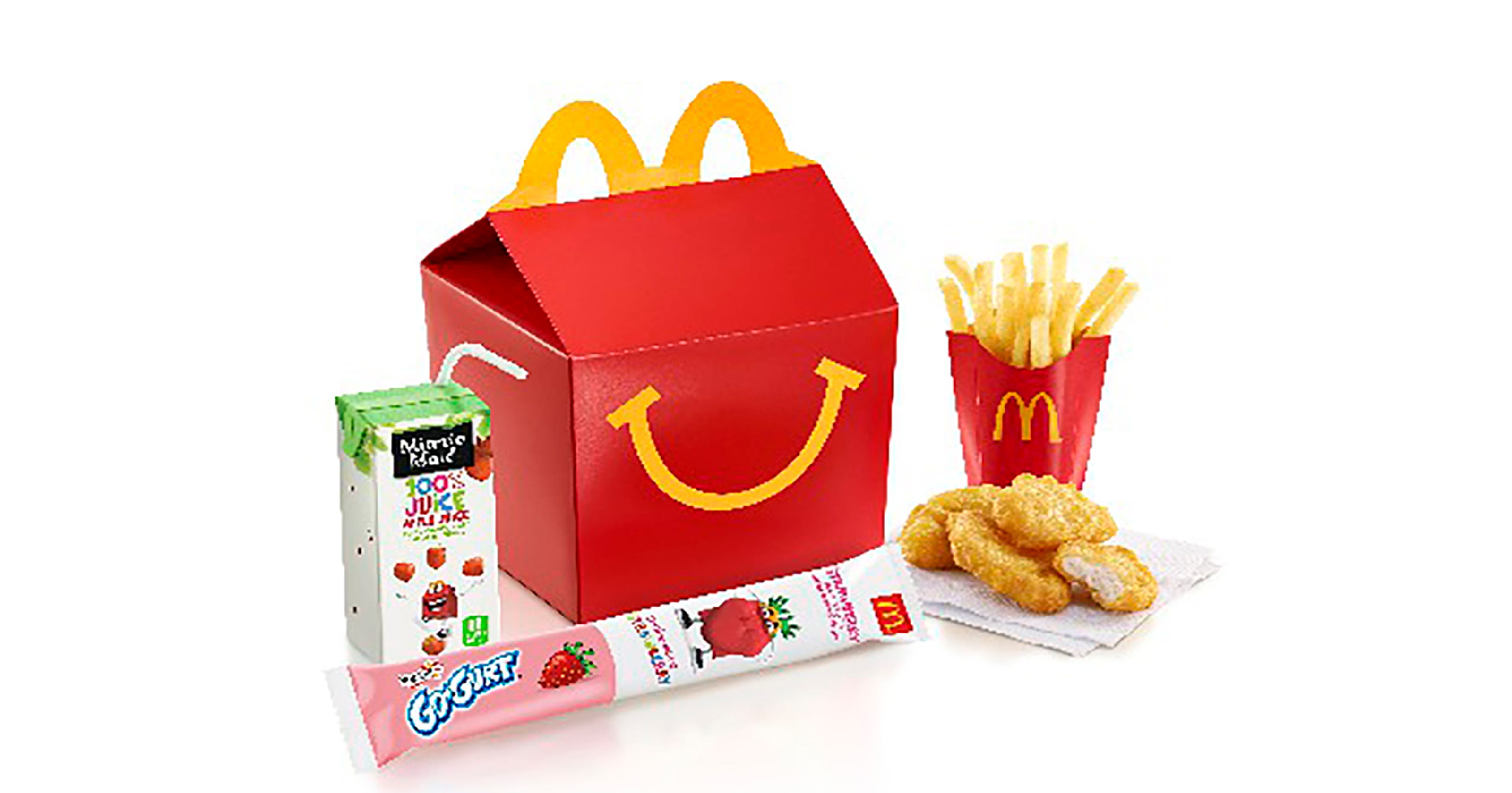 McDonald's plans to make Happy Meals healthier worldwide by 2022