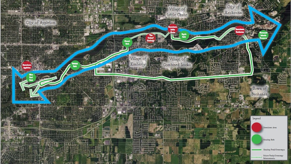 Loop the Locks trail plan announced in Fox Cities