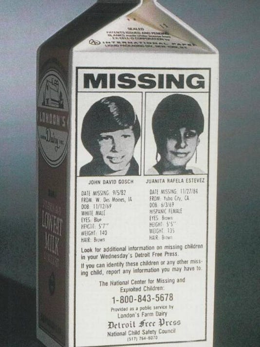 Milk carton missing kids in the 1980s What happened to the campaign?