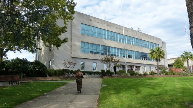 Record Searchlight file photo Plans to replace the aging Shasta County Courthouse are on hold again as the statewide construction fund for new courthouses is running short.