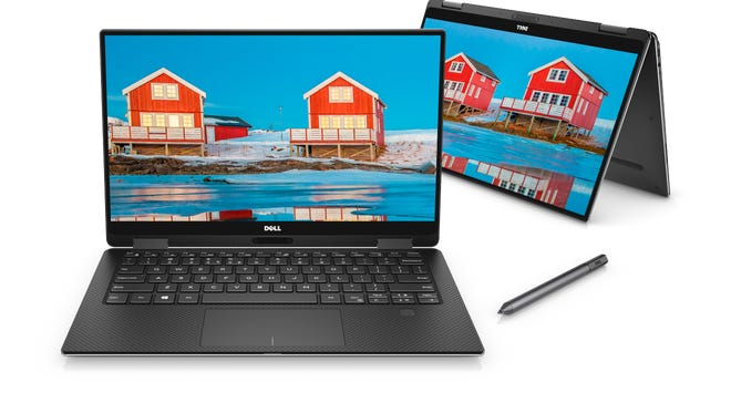 The Dell XPS 13 2-in-1 computer.