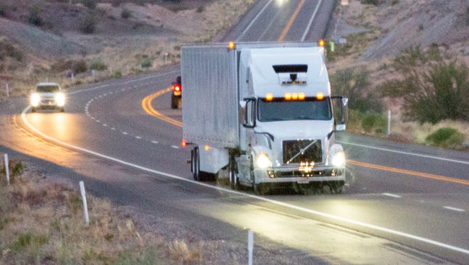 Uber has been using its self-driving trucks to transport goods in Arizona.