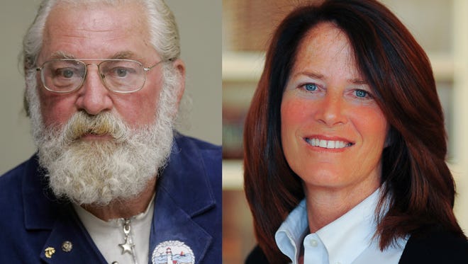 Desert Sands Unified School District board members Matt Monica and Wendy Jonathan must run against each other during this election cycle due to redistricting.