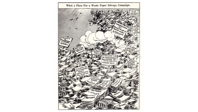 The Pulitzer Prize-winning cartoon by Register cartoonist Din Darling has been published. September 14, 1942.