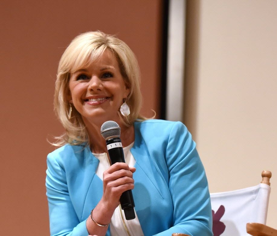 Gretchen Carlson speaks during Women at the Top: Female Empowerment in Media Panel at the 2016 Greenwich International Film Festival on June 12, 2016 in Greenwich, Conn.