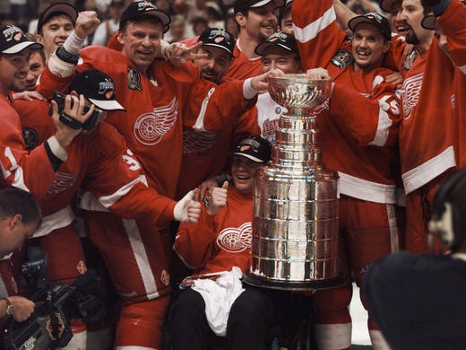 1998 Detroit Red Wings win Stanley Cup: Relive Game 4 clincher