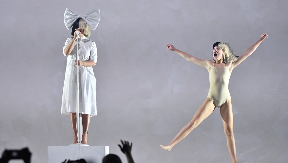 Sia performs at the Palace