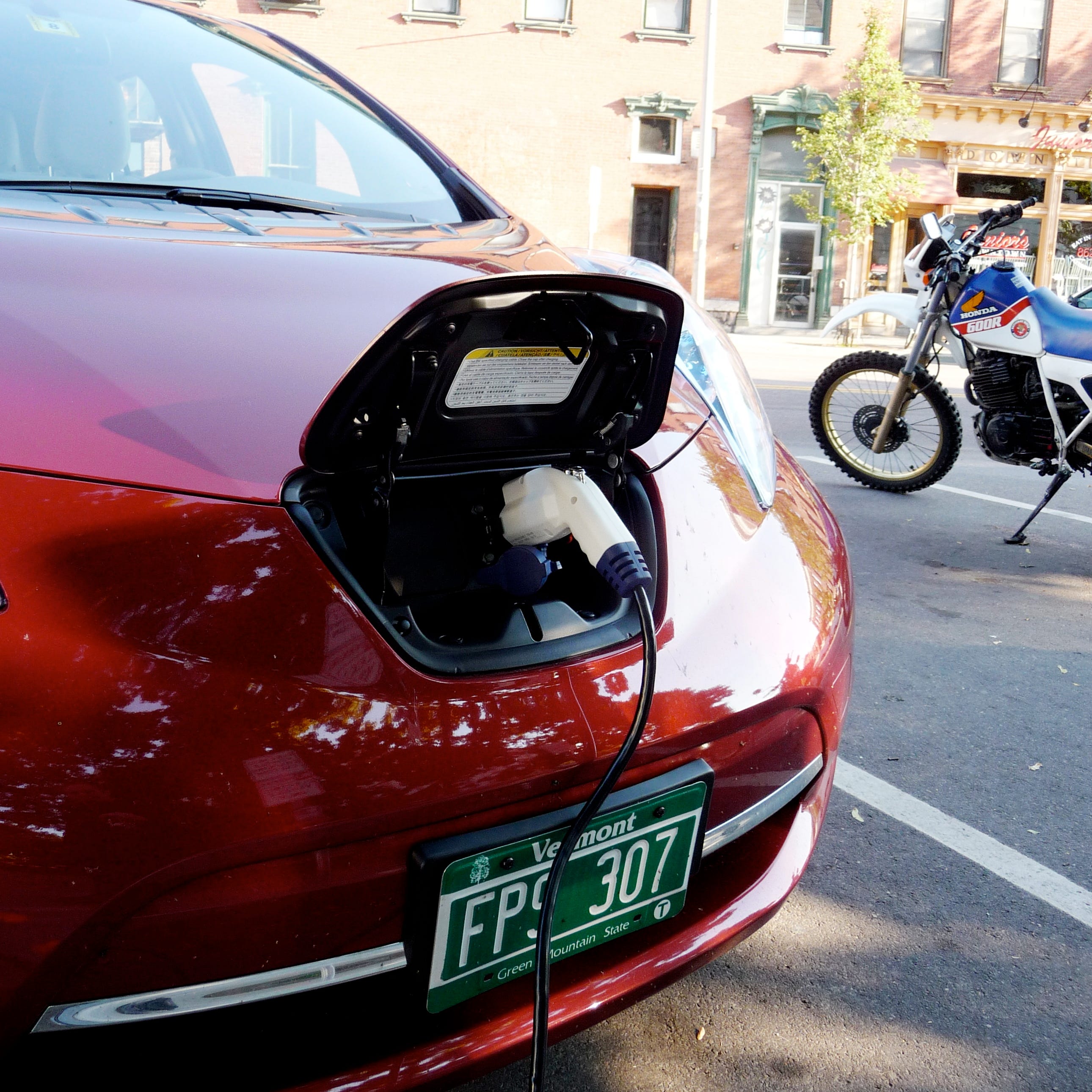 Where can you charge your electric car around Burlington?