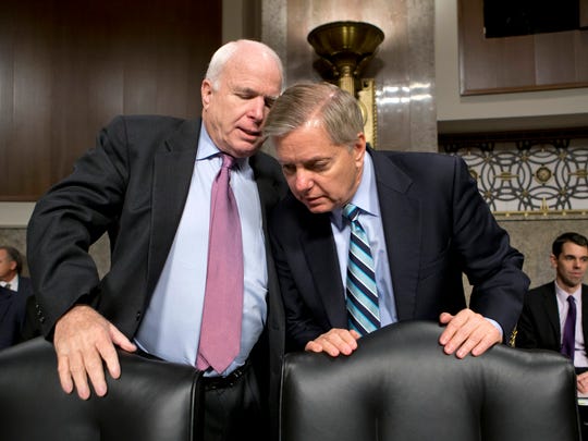 Image result for graham and mccain