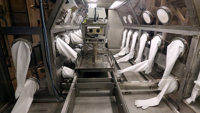 A live agent test chamber at the U.S. Army Dugway Proving Ground in Dugway, Utah. Federal officials are investigating how dozens of samples of live anthrax -- that were supposed to have been killed by irradiation -- were sent from Dugway to labs across the country and abroad.