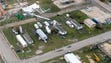 Hurricane Harvey damage in Corpus Christi.