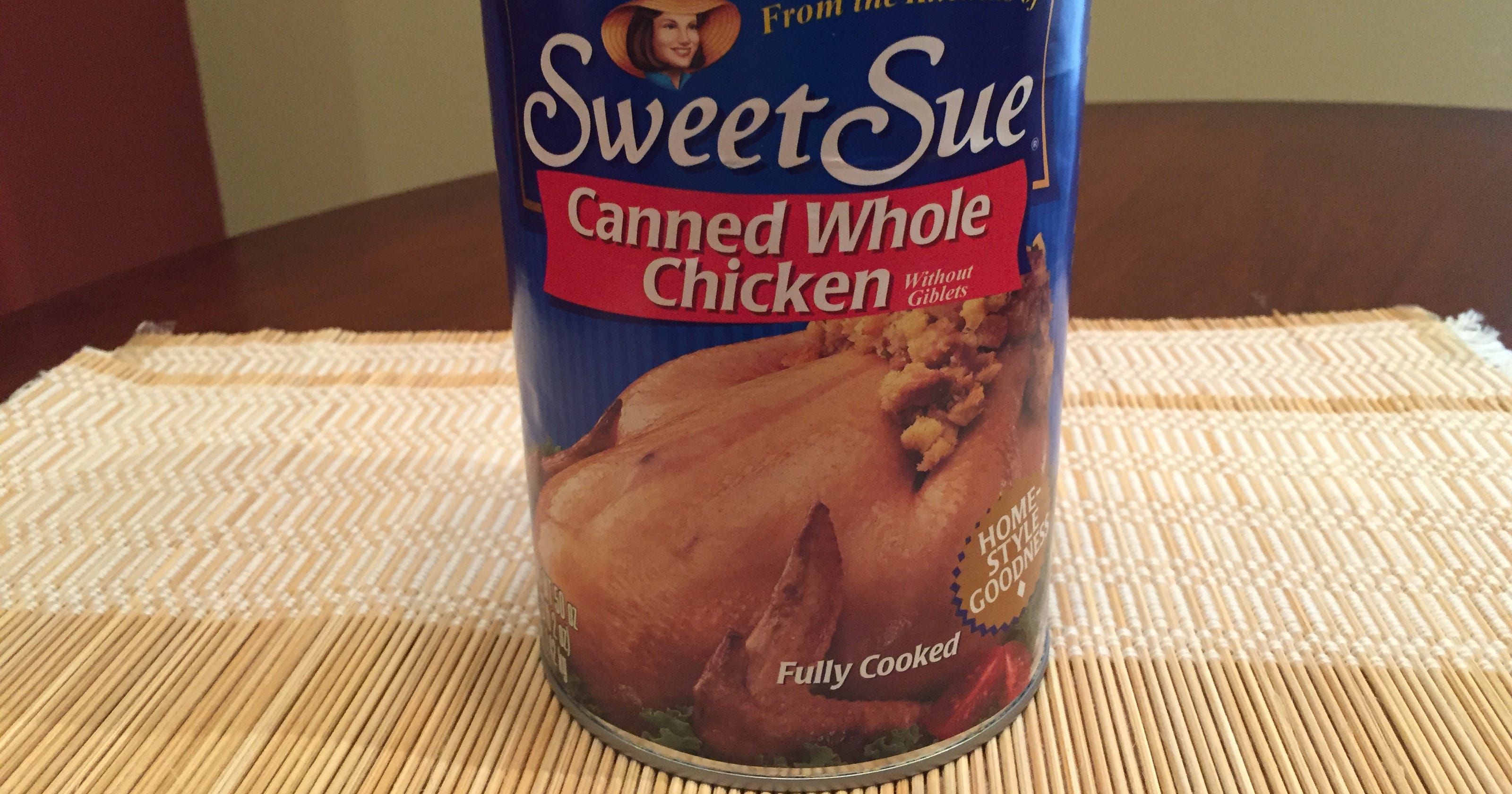 Video: How I braved whole chicken in a can