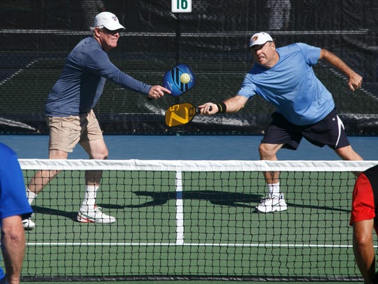 Pickleball gaining in popularity