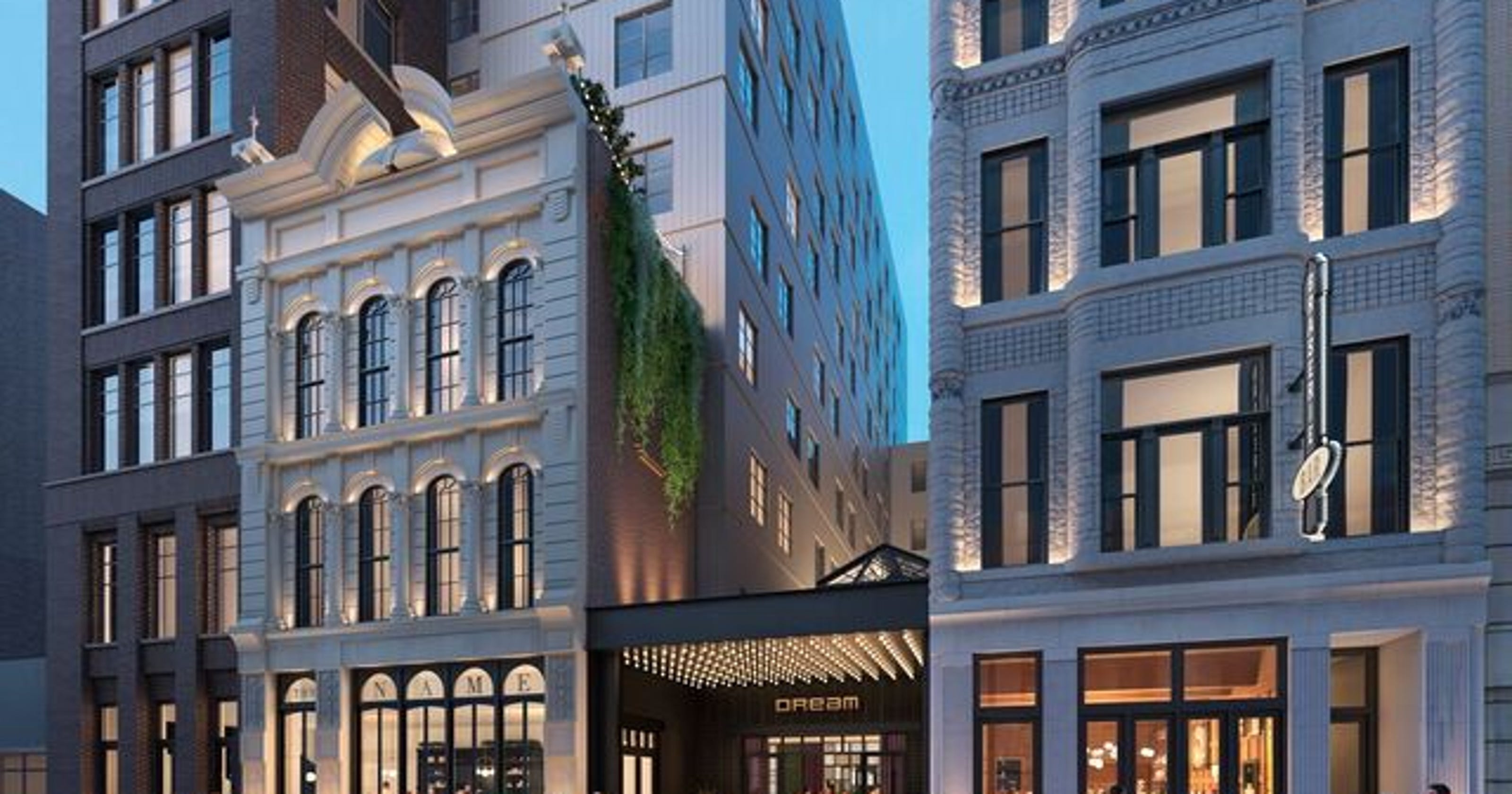 First Look At Printers Alley S Dream Nashville Hotel Now