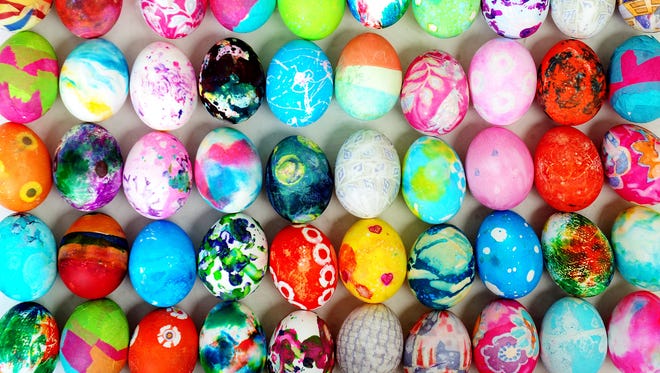 Stock on up on eggs to decorate with Easter sales.