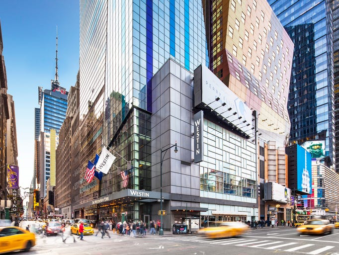 The Westin New York at Times Square is the 13th most