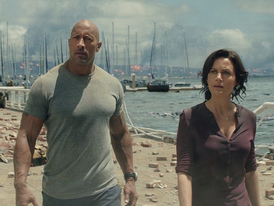 Rock saves 'San Andreas' from disaster