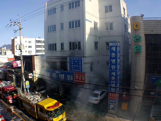 South Korea Hospital Fire