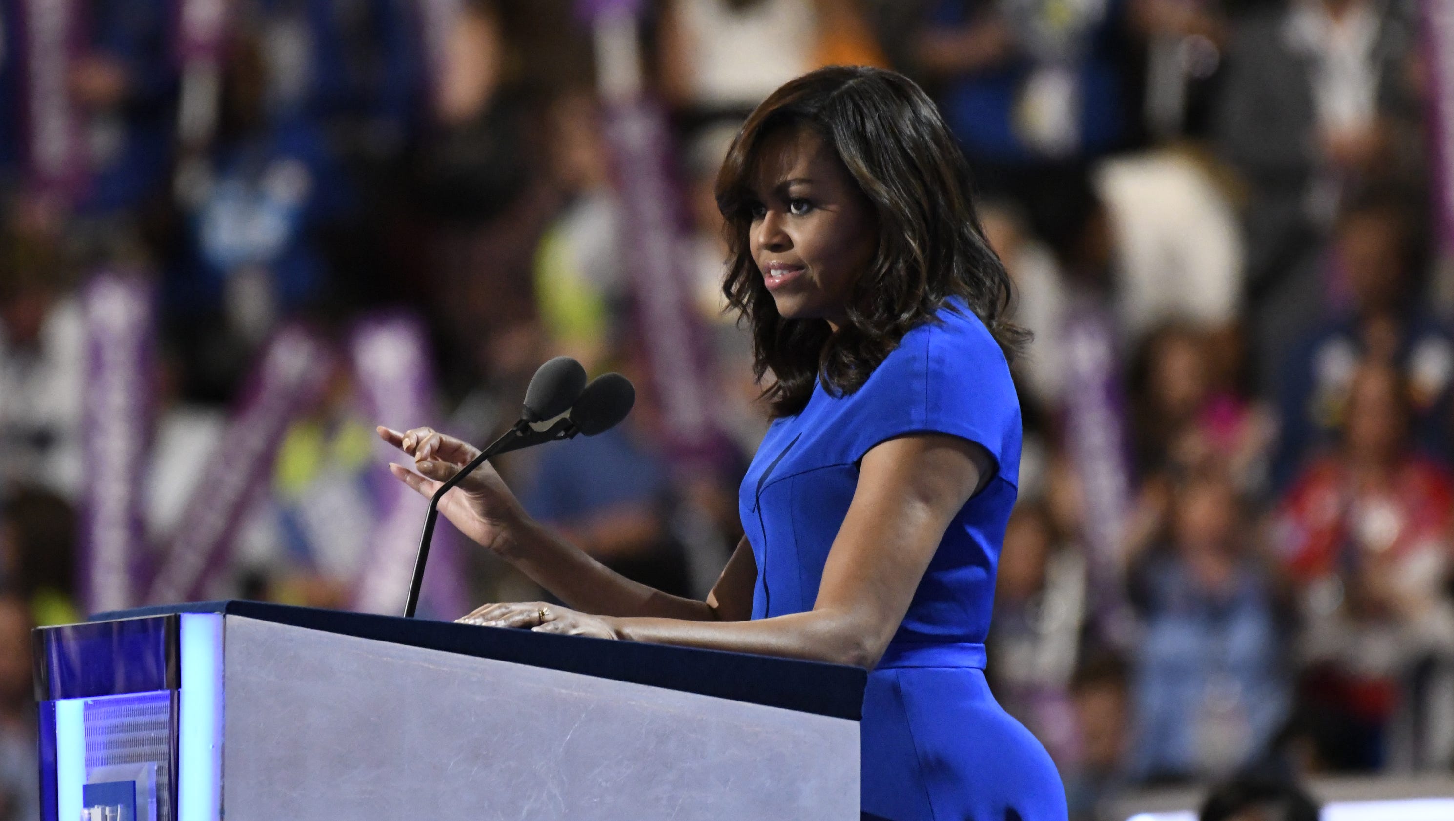 Gender, race, Trump Michelle Obama went there