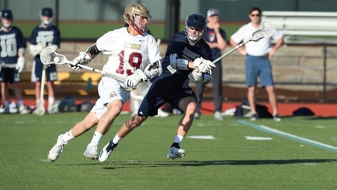 Zack Swanson of Hingham had a fine lacrosse career at BC High. Now he's headed to RPI. Contributed photo