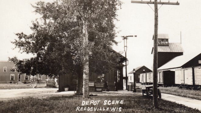 Reedsville depot area, undated.