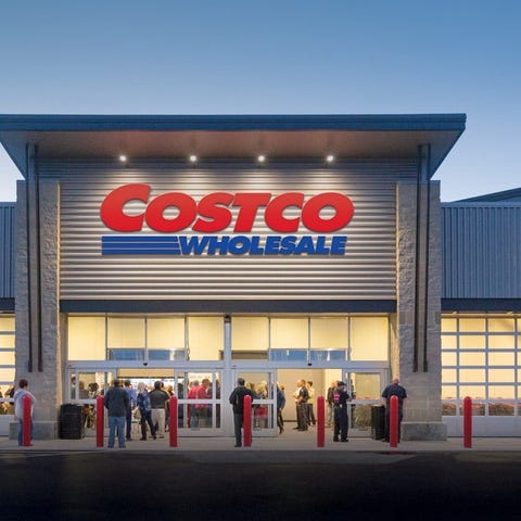 The front of a Costco store