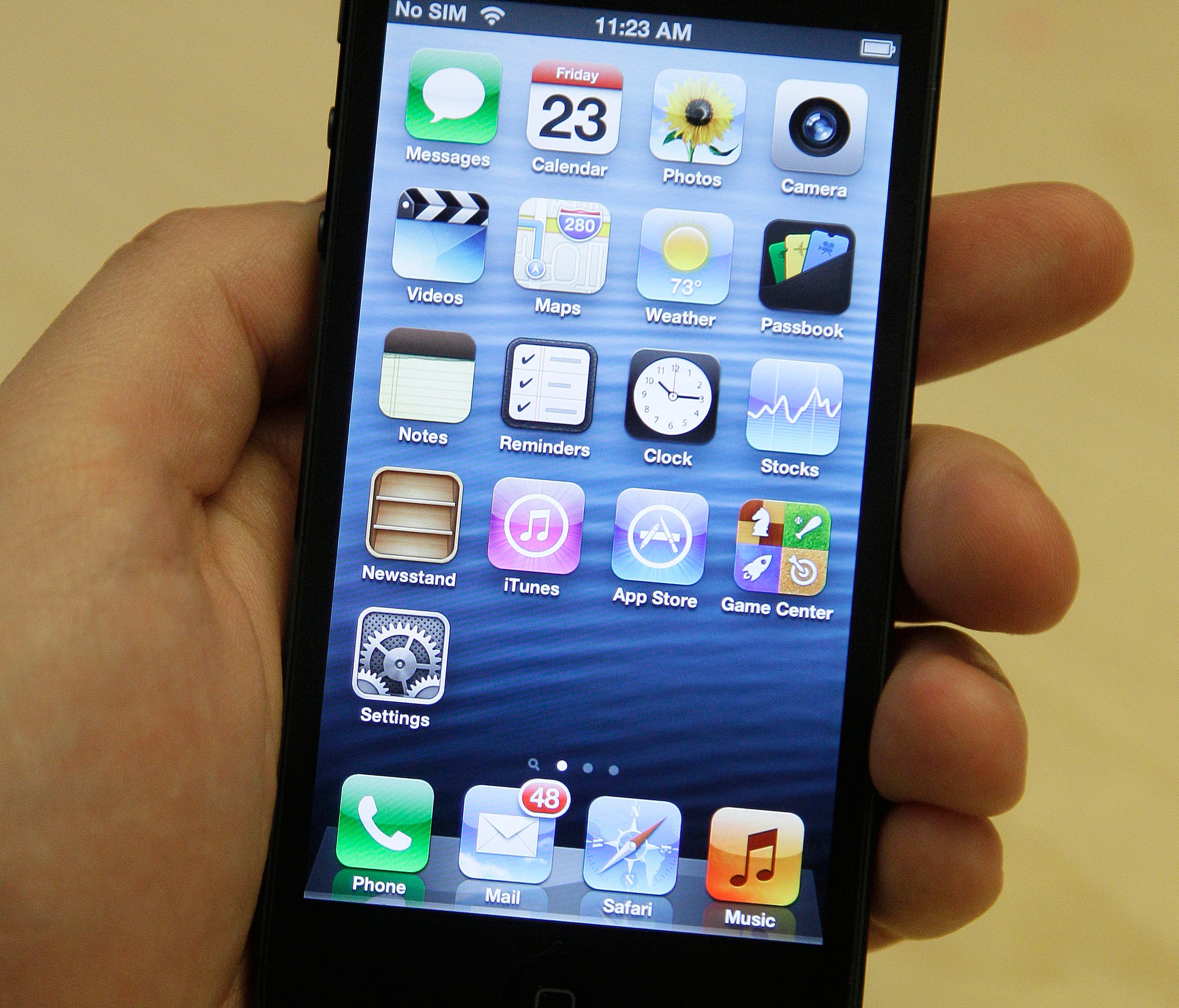 The iPhone 5 was released on Sept. 21, 2012.
