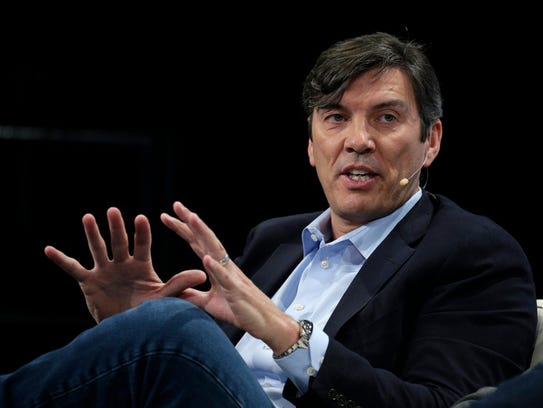 Tim Armstrong, CEO and Chairman of AOL Inc, speaks