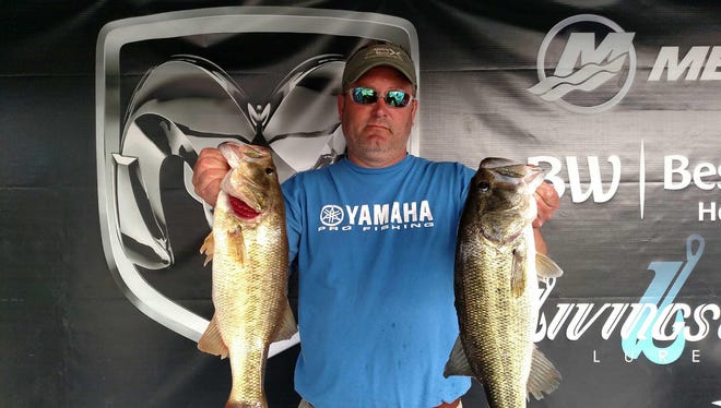 Jason Cordell took first place in the boater division of the American Bass Anglers Ram Trucks Open Series at Ross Barnett Reservoir on Saturday.