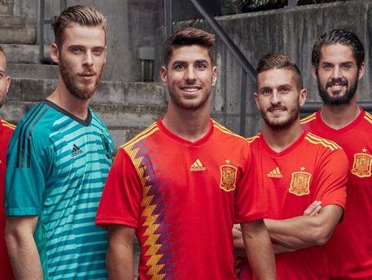 Spain's 2018 World Cup jersey sparks controversy