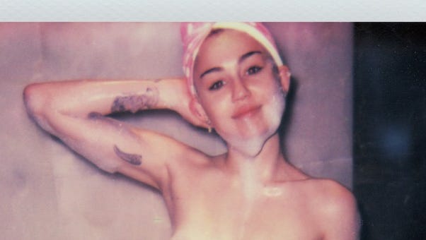 Miley Cyrus goes full-frontal in 'V' magazine